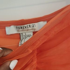 Forever 21 Dresses - Orange tie dye tube dress Forever 21 Dresses - Orange tie dye tube dress